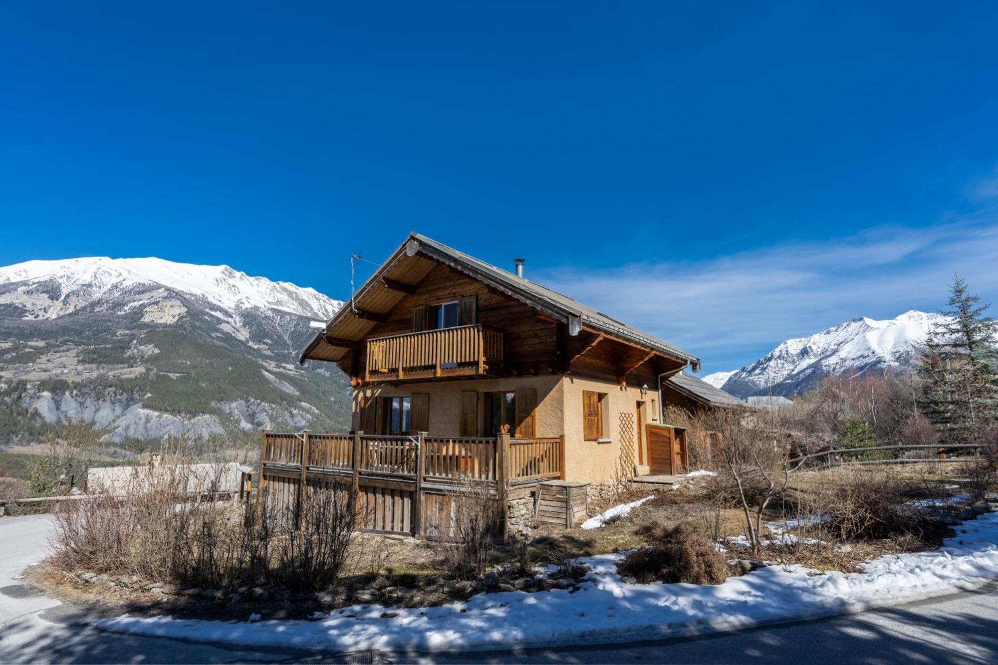 Parenthese Alpine - Poele A Bois - Calme - Parking Villa Enchastrayes Ngoại thất bức ảnh
