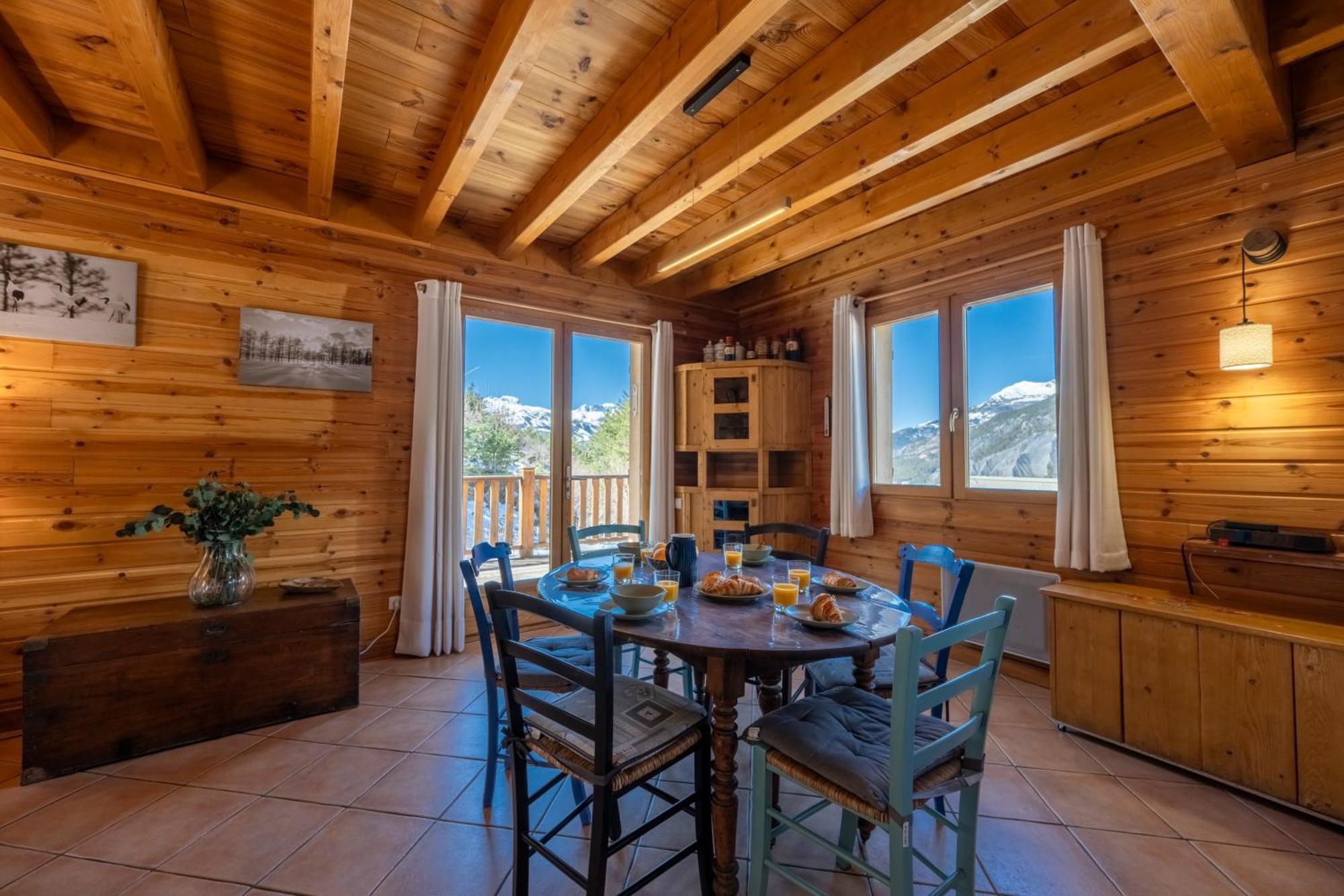 Parenthese Alpine - Poele A Bois - Calme - Parking Villa Enchastrayes Ngoại thất bức ảnh